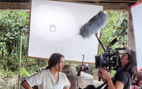 Preparación. La película cuenta con un elenco de actores jóvenes y experimentados de distintas regiones.