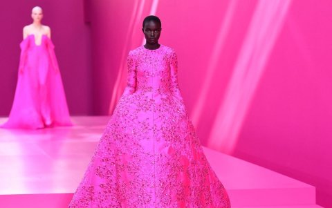 Pasarela de Valentino 2022.
