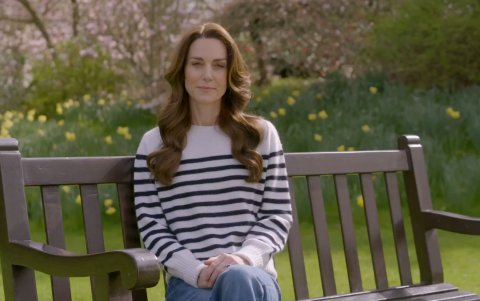 Kate Middleton en su última aparición pública.