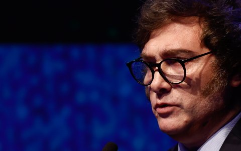 El presidente de Argentina, Javier Milei, en una fotografía de archivo.