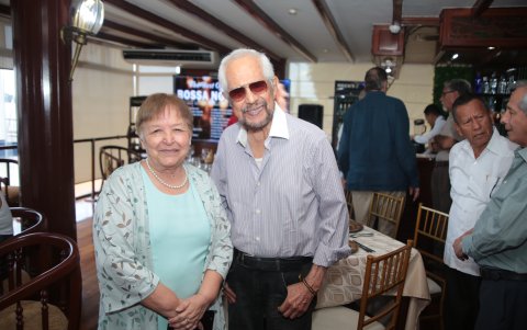 Antonieta Palacios y Jorge Suárez.