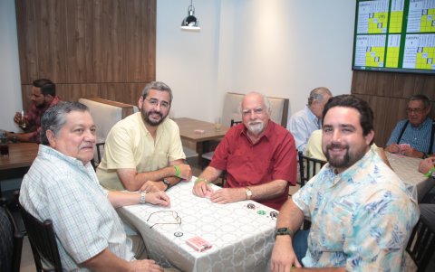Franklin Contreras, Diego Velásquez, Pepe Centeno y Marco Suárez