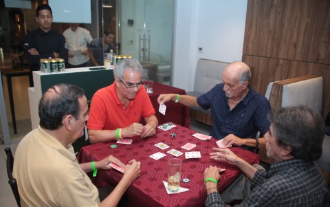 Jorge Murillo, Luis del Hierro, Luis Enrique Moreno y Nelson Argüello.