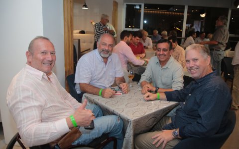 Esteban Ortiz, Víctor Abboud, Ricardo Gherkin y Vladimir Kusijanovic.