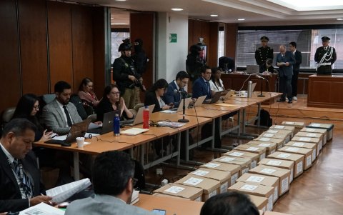 La Corte Nacional de Justicia recepta el testimonio anticipado de Mayra Salazar y otros procesados en el caos Metástasis.