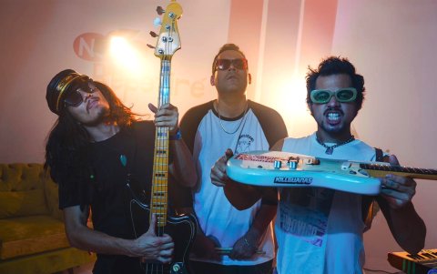 El álbum que lanzarán a fines de este 2024 se llamará 'Rock stars del tercer mundo'. Fue grabado en los Romaphonic Studios, en la capital argentina.