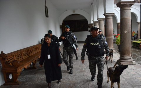 La Policía Nacional se unió a la comunidad para brindar seguridad