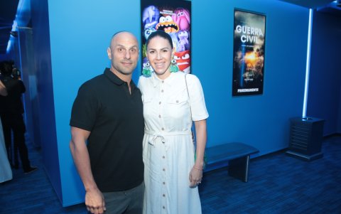 Ofir Belaishe y Gia Baquerizo.