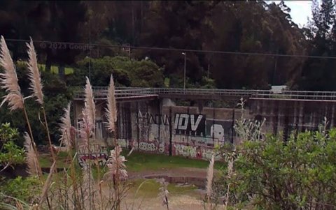 Este era el panorama de la represa antes de las lluvias