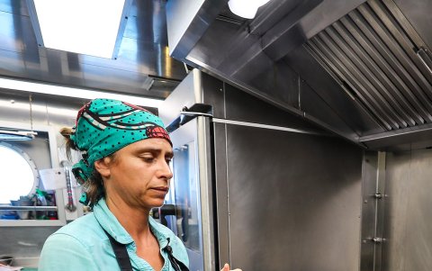 Laurence Nicoud es una periodista cuyo viaje hacia la realización personal la llevó desde la redacción de un periódico hasta la cocina.