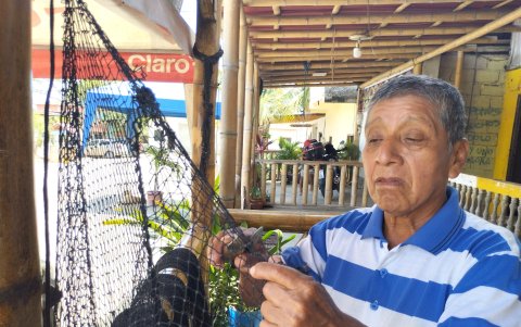 Paulino Borbor lleva décadas en el oficio.