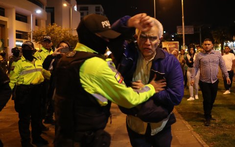 El jefe de Cancillería y Asuntos Políticos de la Embajada de México, Roberto Canseco.