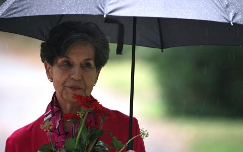 Isabel Allende Bussi, hija del fallecido expresidente de Chile, Salvador Allende.