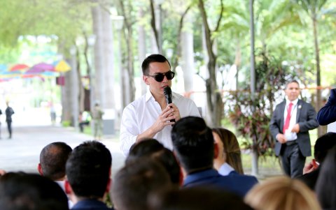 El Gobierno de Daniel Noboa es el principal promotor de la Consulta Popular y Referéndum.