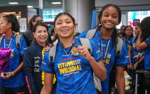 Evelyn Burgos de la Sub 17 a la Sub 20.