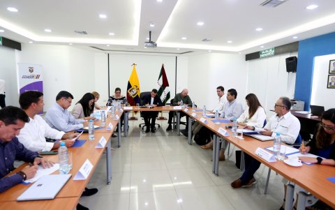 Reunión. El Gabinete de Seguridad sesiona de forma reservada, la última que se dio a conocer fue en Manabí.