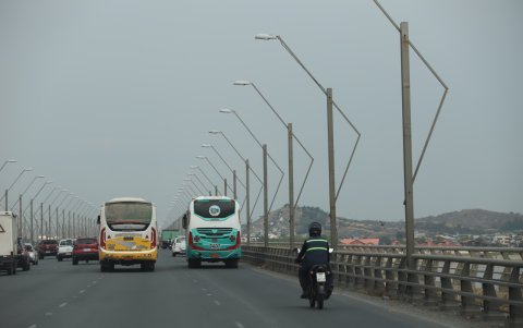 Así luce ahora el Puente de la Unidad Nacional.