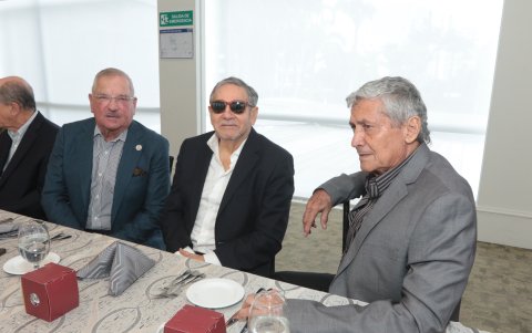 José Jouvín, Julio Torres y Danilo Villavicencio.