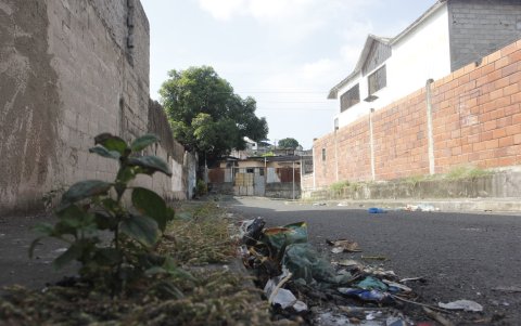 El lugar es utilizado por parejas y delincuentes