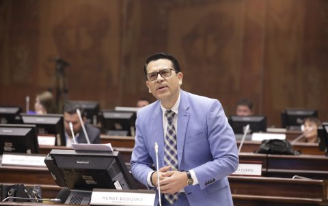 Henry Bósquez es asambleísta por la provincia de Bolívar y fue el encargado de mocionar que se deje sin efecto la terna enviada al CPCCS en el periodo pasado.