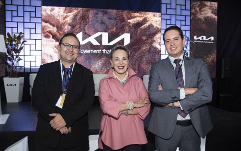 Francisco Aguirre, Francisco Cevallos y Ximena Aulestia.