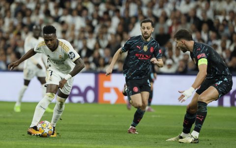 Real Madrid y el City igualaron 3-3 en el Santiago Bernabéu.