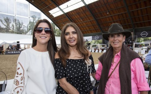 Marissa Péndola, Alexandra Izquierdo y Patsy Lepoutre.