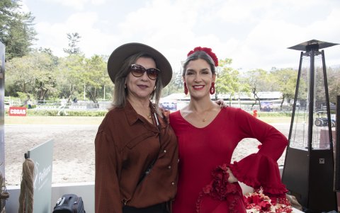 Patricia Guzmán y Daniela Geller.