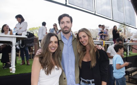 Sara Granja, José Chiriboga y Alexis Guerrero.