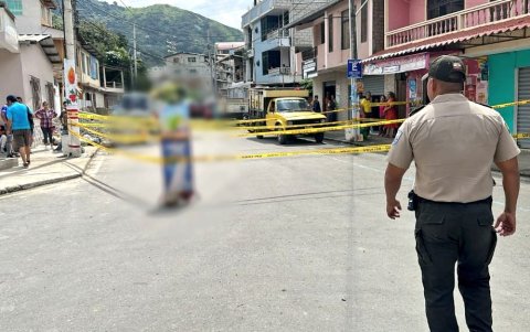 El lugar del ataque.