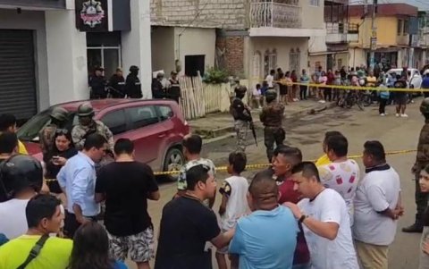 Los sicarios llegaron en moto.