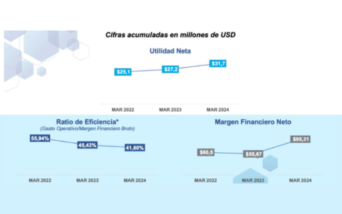 (*) Ratios de Eficiencia se miden en sentido contrario; cuanto más bajo es el porcentaje, mayor es la eficiencia lograda.