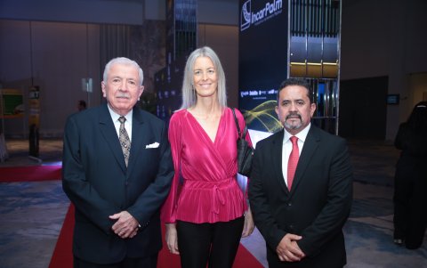 Francisco Minuche, Lianne Zoeteweij y Edwin Melo.