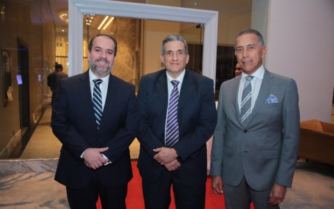 Andrés Jiménez, Lino Rojas y Gonzalo Velásquez.