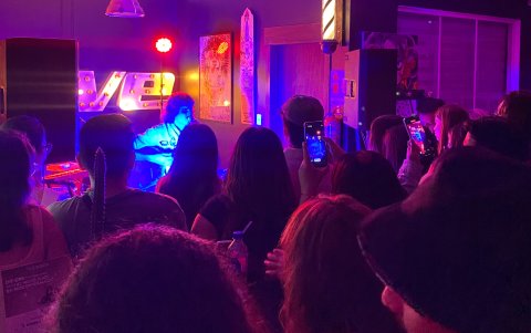 El público del Record Store Day en Love Tattoo Parlour.