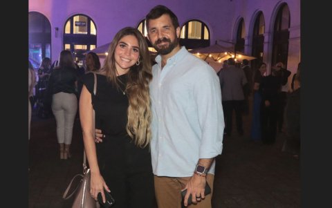 Cynthia Cruz y Antonio García.