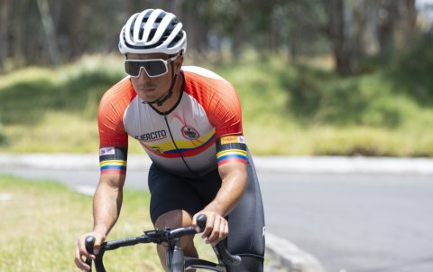 Mauricio Calahorrano es bicampeón nacional máster A de contrarreloj.