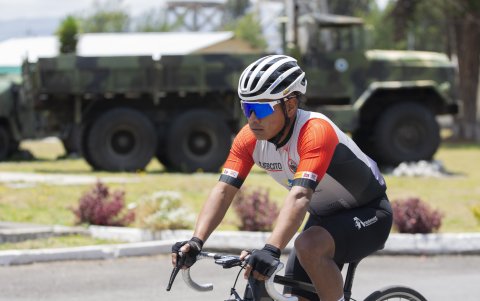 Luis Tabango es campeón nacional máster de ruta.