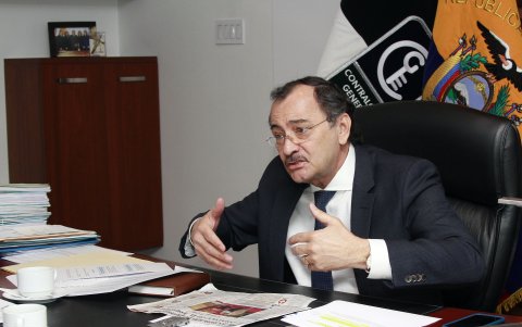 Carlos Pólit permaneció en el cargo durante la década del gobierno de Rafael Correa.