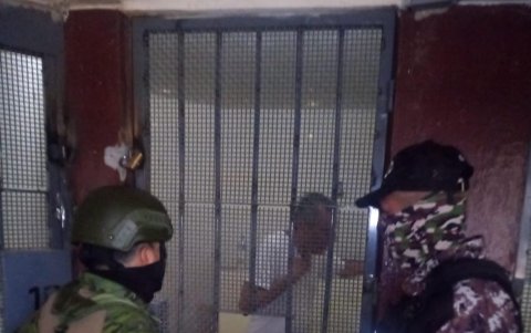 Dato. El exvicepresidente en su celda.