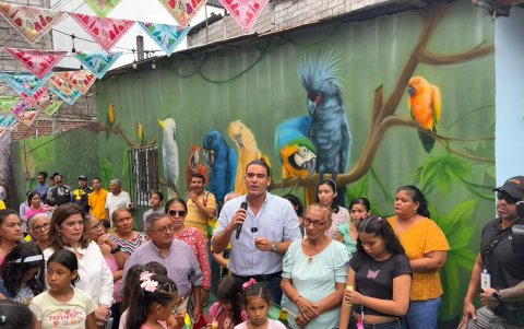 Proyecto. El alcalde Yúnez inauguró esta obra el miércoles 24 de abril.