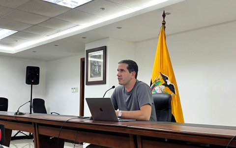 El ministro de Energía y Minas, Roberto Luque.