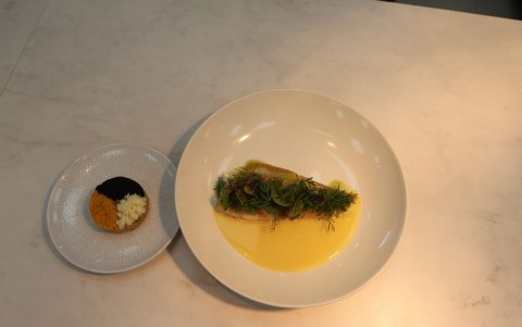 La pesca del día es un homenaje a la Costa ecuatoriana.