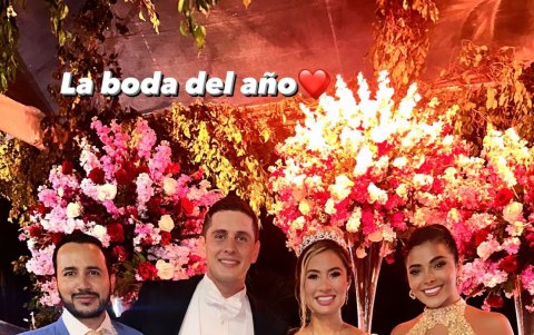 La última foto de Landy Párraga (derecha) junto a su novio y amigos.