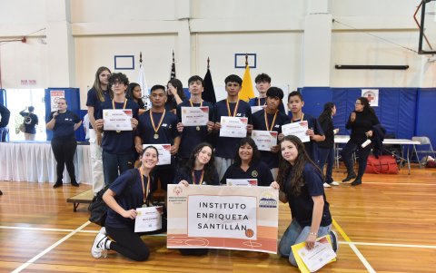 El club Enrique Santillán ganó el torneo realizado en la Academia Cotopaxi.