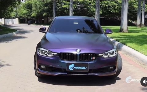 El vehículo que Landy Párraga ostentaba en redes sociales y en el que era vista en Quevedo, según fuentes.