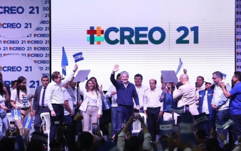 Lasso y su equipo en 2021.