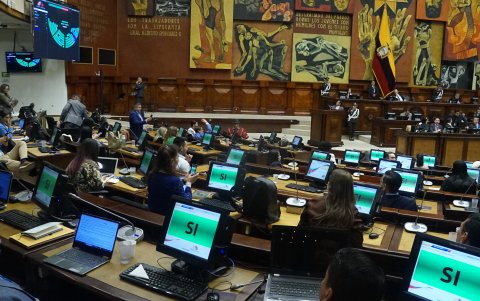 Hubo 95 votos a favor de la censura, se necesitaban 92.