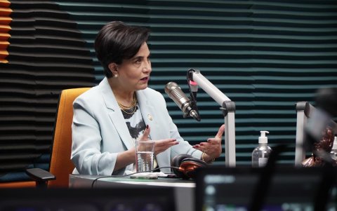 Gabriela Sommerfeld, canciller del Ecuador.