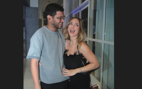 Werner Mujica y Cori Luna.